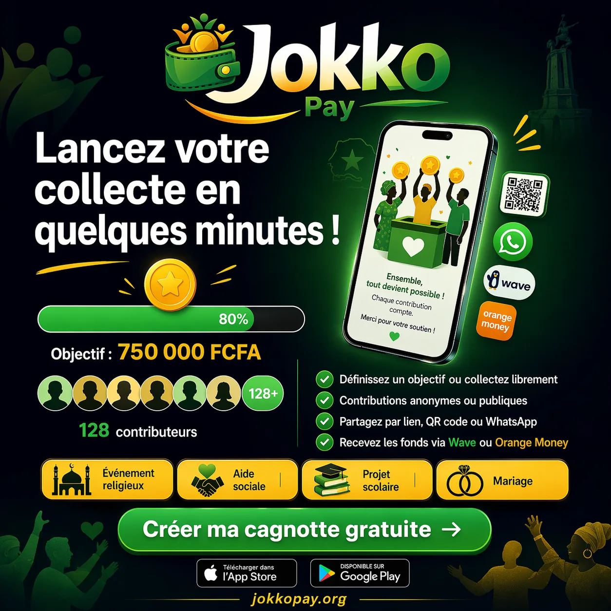 JokkoPay - La solution de paiement collaboratif made in Sénégal